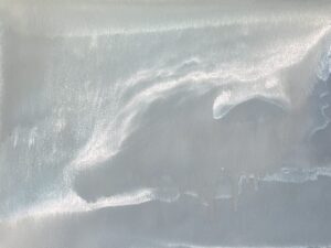 Abstract motion picture in light grey blue , dynamic and vibrant